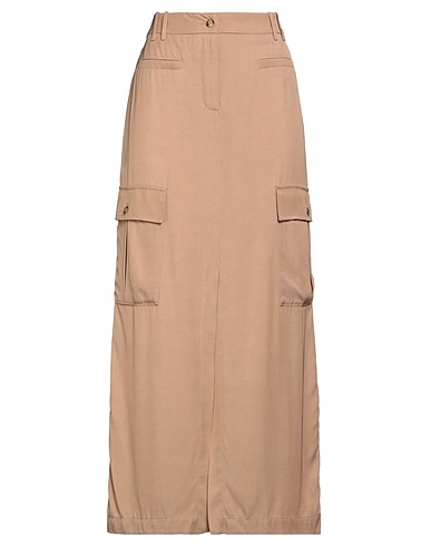 ERMANNO SCERVINO Long skirt Sand 100% Viscose