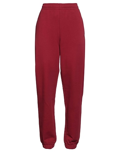 TRUSSARDI Casual trouser Burgundy 100% Cotton, Elastane