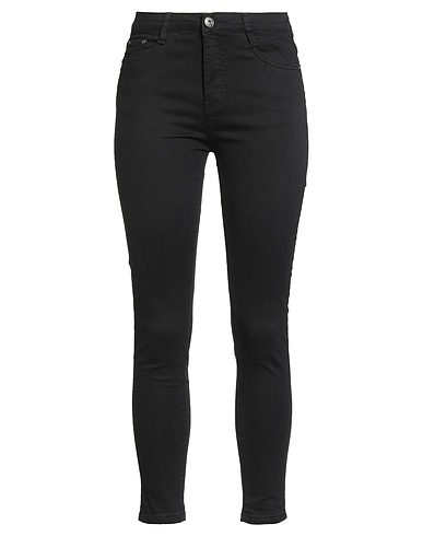 GAUDÌ Pantaloni jeans JEANS Nero 98% Cotone, 2% Elastan