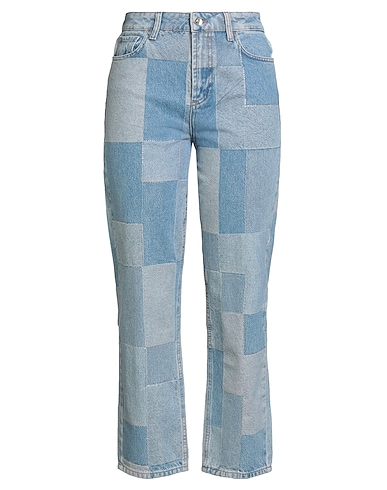 LIU •JO Denim trousers Blue 100% Cotton
