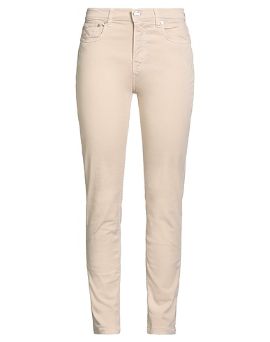 TRUSSARDI Casual pants Beige 100% Cotton
