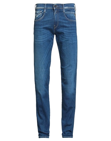 REPLAY Denim trousers 89% Cotton, 8% Elastomultiester, 3% Elastane