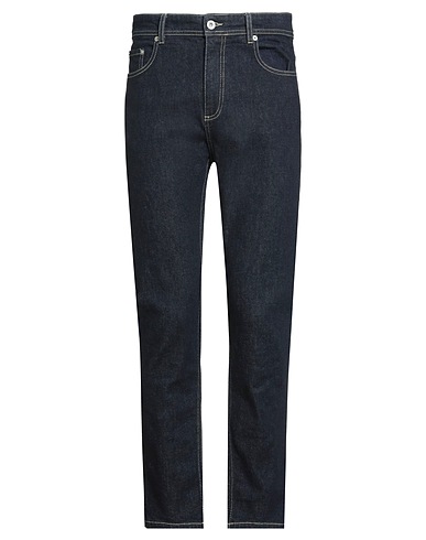 MAISON KITSUNÉ Denim pants Blue 98% Cotton, 2% Elastane