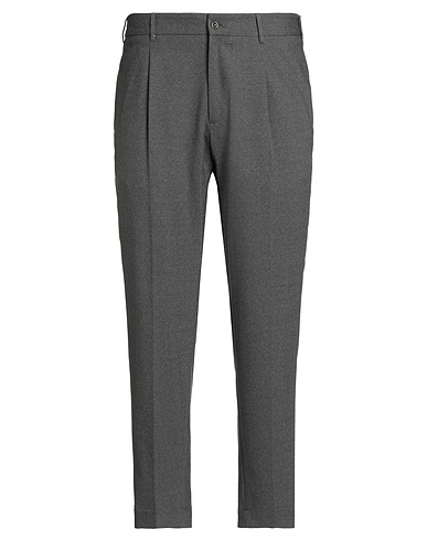 SANTANIELLO Casual pants Grey 54% Polyester, 44% Wool, 2% Elastane