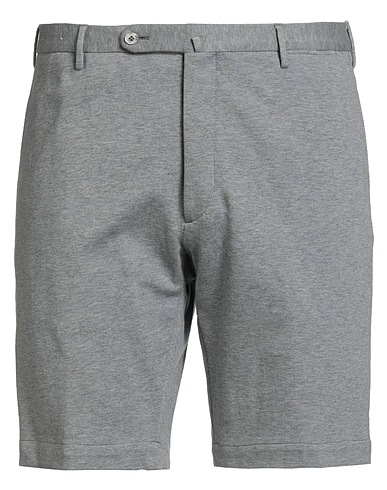 GTA IL PANTALONE Shorts & Bermuda Grey 92% Cotton, 8% Elastane