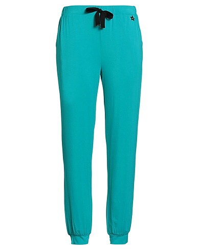 LIU •JO Casual trouser Turquoise 95% Viscose, 5% Elastane