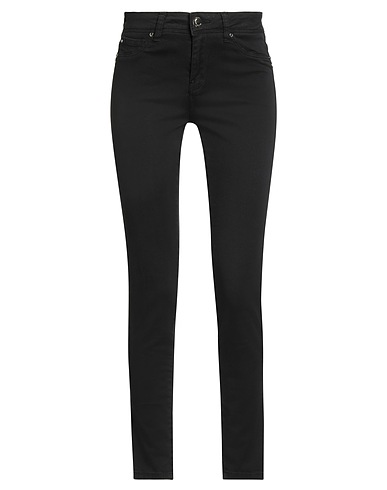GAUDÌ Casual trouser JEANS Black 98% Cotton, 2% Elastane