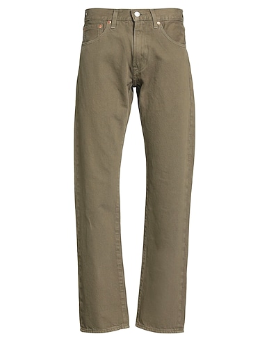 LEVI'S Denim trousers Military green 77% Cotton, 23% Hemp