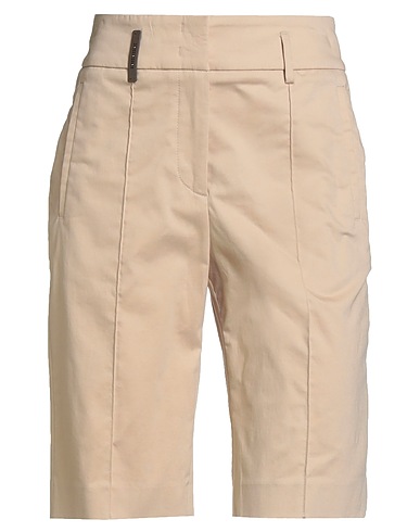 PESERICO Shorts & Bermuda Beige 96% Cotone, 4% Elastan