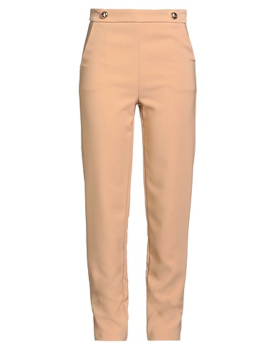 NO SECRETS Casual trouser Sand 95% Polyester, 5% Elastane