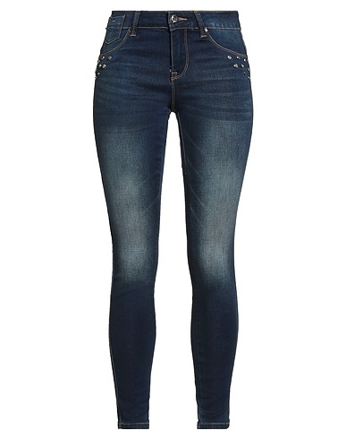 GAUDÌ Denim pants JEANS Blue 72% Cotton, 23% Polyester, 3% Viscose, 2% Elastane