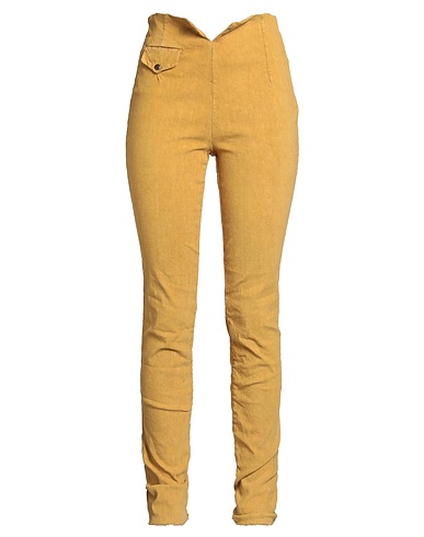 MASNADA Leggings Mustard 62% Linen, 35% Viscose, 3% Elastane