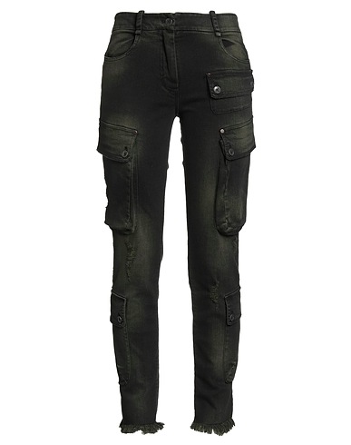 MASNADA Denim trousers 99% Cotton, 1% Elastane