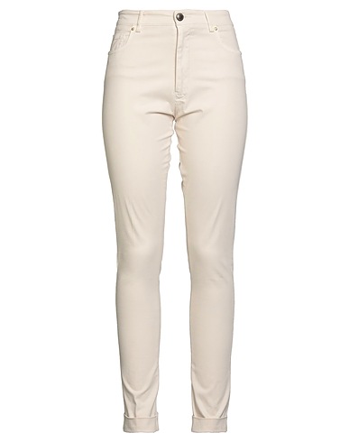 BERWICH Casual pants Ivory 58% Cotton, 38% Lyocell, 4% Elastane