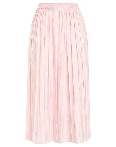 ROBERTO COLLINA Midi skirt Light pink 100% Polyester