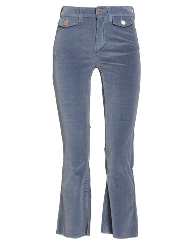 GAUDÌ Casual pants JEANS Slate blue 95% Cotton, 5% Elastane