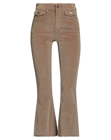 GAUDÌ Casual trouser JEANS Khaki 95% Cotton, 5% Elastane