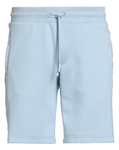 GUESS Shorts & Bermuda Sky blue 79% Polyester, 14% Chlorofibre, 7% Elastane