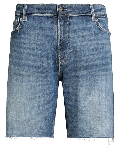 GUESS Shorts vaqueros Azul marino 93% Algodón, 5% Elastomultiéster, 2% Elastán