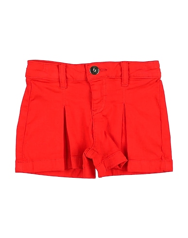 LIU •JO Denim trousers Tomato red 98% Cotton, 2% Elastane