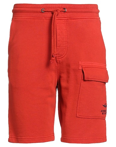 AERONAUTICA MILITARE Shorts & Bermudas Rostrot 100% Baumwolle