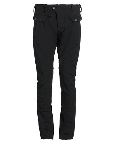MASNADA Pantalone Nero 100% Cotone