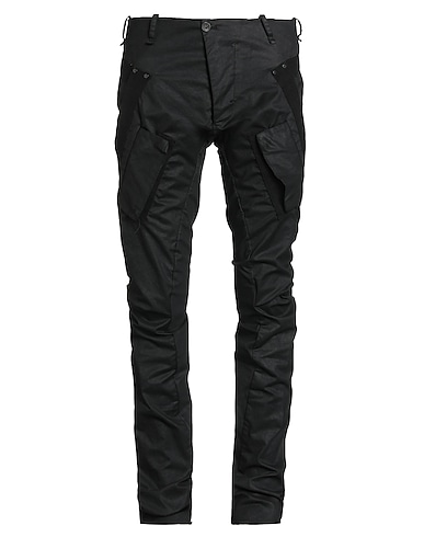 MASNADA Cargo NERO 98% Cotton, 2% Elastane