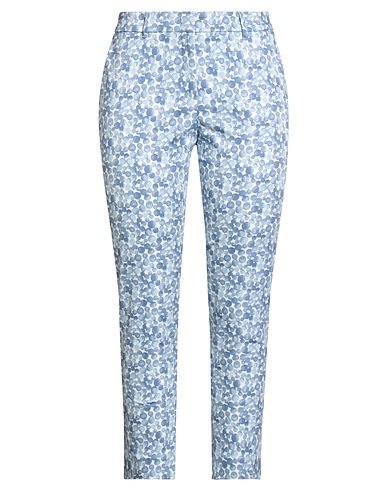 PESERICO Casual trouser Light blue 98% Cotton, 2% Elastane