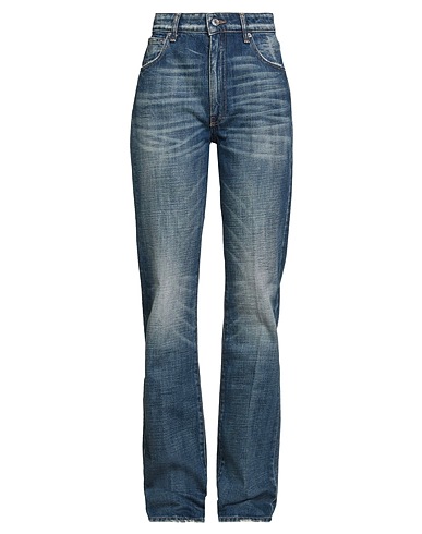 VICOLO Denim pants DENIM COUTURE Blue 100% Cotton