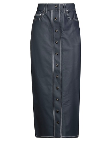 SUNNEI Maxi Skirts Midnight blue 100% Cotton