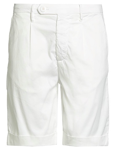 GUESS Shorts & Bermuda White 97% Cotton, 3% Elastane