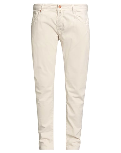 INCOTEX Casual trouser BLUE DIVISION Ivory 98% Cotton, 2% Elastane