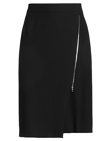 BOSS Midi skirt Black 67% Viscose, 29% Polyester, 4% Elastane
