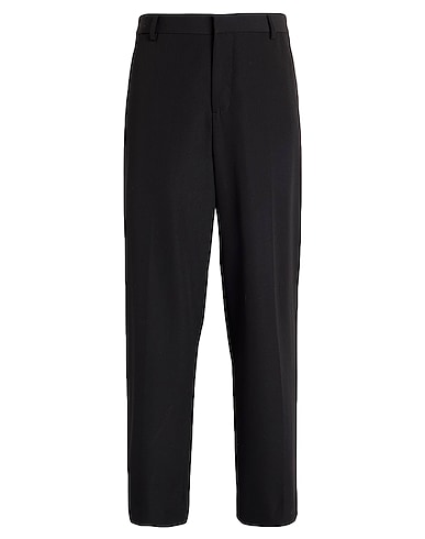 VERSACE Casual trouser Black 100% Virgin Wool
