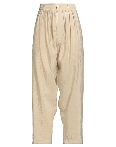 LEMAIRE Casual pants Beige 76% Silk, 24% Polyamide