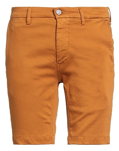 REPLAY Shorts & Bermuda Camel 88% Cotton, 7% Polyester, 5% Elastane
