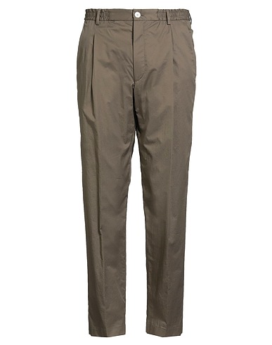 BALDESSARINI Casual trouser Dark green 97% Cotton, 3% Elastane
