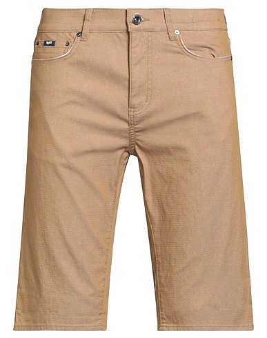 GAS Shorts & Bermuda Camel 65% Cotton, 33% Polyester, 2% Elastane