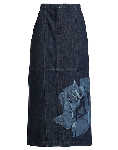 KENZO Denim skirt Blue 100% Cotton