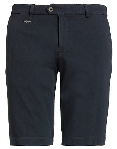 AERONAUTICA MILITARE Shorts & Bermuda Midnight blue 100% Cotton