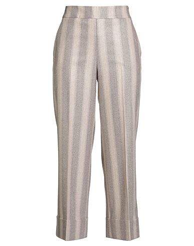 PESERICO Casual trouser Beige 92% Virgin Wool, 4% Polyamide, 3% Polyester, 1% Elastane