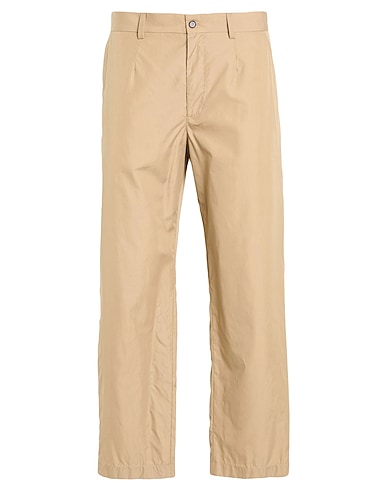 DOLCE&GABBANA Casual trouser Sand 81% Cotton, 19% Silk