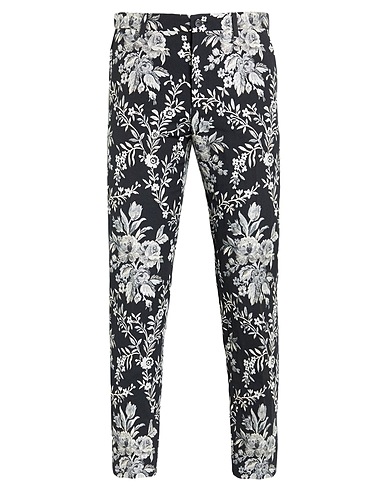 DOLCE&GABBANA Casual pants Black 43% Viscose, 41% Polyester, 16% Cotton