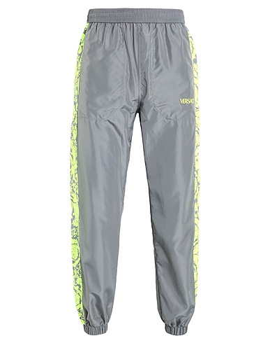 VERSACE Casual pants Grey 100% Polyester