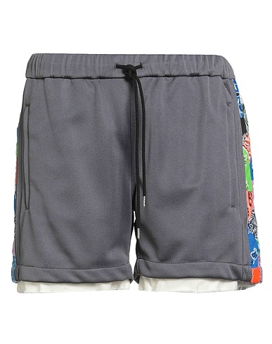 CHILDREN OF THE DISCORDANCE Shorts & Bermuda Grey 100% Polyester, Cotton