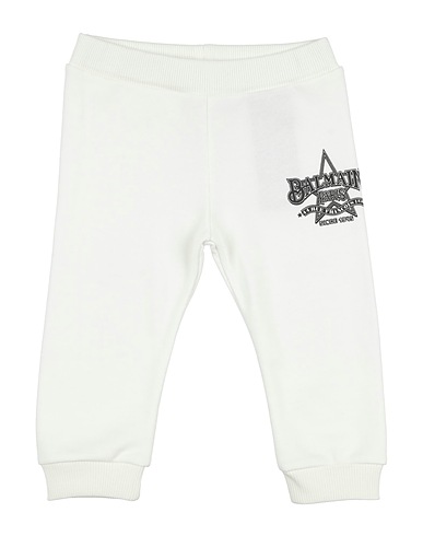 BALMAIN Casual trouser White 100% Cotton