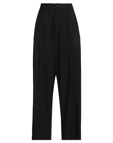 GIUSEPPE DI MORABITO Casual pants Black 97% Wool, 3% Lycra®