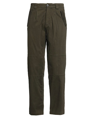 C.P. COMPANY Casual trouser Military green 98% Cotton, 2% Elastane