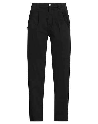 C.P. COMPANY Casual trouser Black 98% Cotton, 2% Elastane