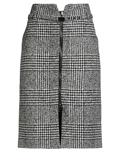 TOM FORD Midi skirt Black 77% Virgin Wool, 12% Alpaca wool, 11% Polyamide, Cotton, Viscose